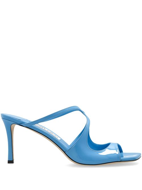Anise Sandals 75mm JIMMY CHOO | ANISE75PATDUSTY BLUE